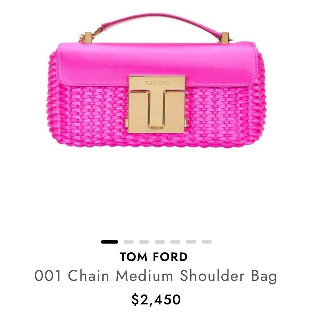 Tom Ford Pink 001 Shoulder Bag